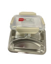 Lunch Box Acrylic/Stainless - White